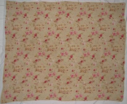 2001-1 floral wholecloth