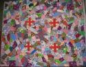 2006-1 1970s crazy patchwork quilt
